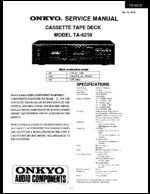 Onkyo TA6210 OEM Service
