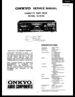 Onkyo TA6510 OEM Service