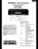 Onkyo TARW313 OEM Service