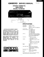 Onkyo TARW404 OEM Service