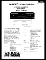 Onkyo TAW200 OEM Service