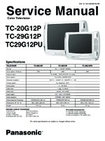 Panasonic TC20G12P OEM Service