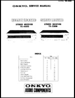 Onkyo TX4500 OEM Service
