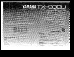 YAMAHA TX900U OEM Owners