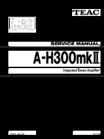 Teac A-H300MKII OEM Service