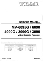 Teac MV3090G OEM Service