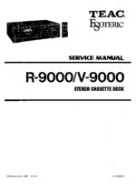 Teac R-9000 OEM Service