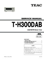 Teac T-H300DAB OEM Service