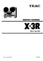 Teac X-3R OEM Service