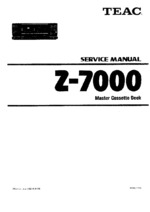Teac Z-7000 OEM Service