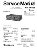 TECHNICS RST-R155 OEM Service