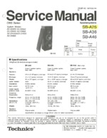 Technics SB-A46 OEM Service