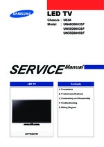 SAMSUNG UN55D6005SFXZA OEM Service