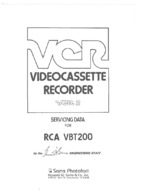 RCA VBT200 SAMS Photofact®