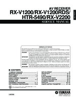 Yamaha RX-V1200 OEM Service