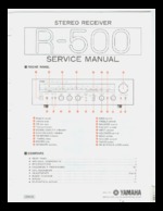 YAMAHA R500 OEM Service