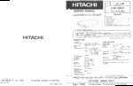 HITACHI CDR1900US OEM Service