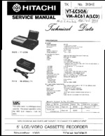 HITACHI VTLC50A OEM Service