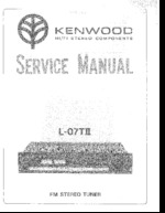 KENWOOD L07T2 OEM Service