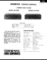 ONKYO DX-C606 OEM Service